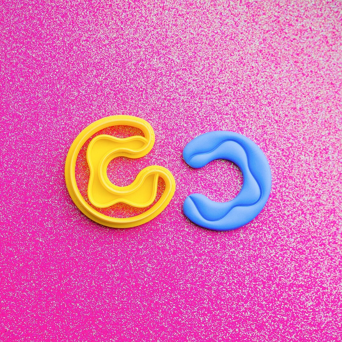 Squiggle Hoop Clay Cutter