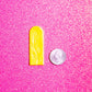 Leaf Imprinted Arch Polymer Clay Cutter