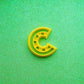 Checkered Hoop Clay Cutter