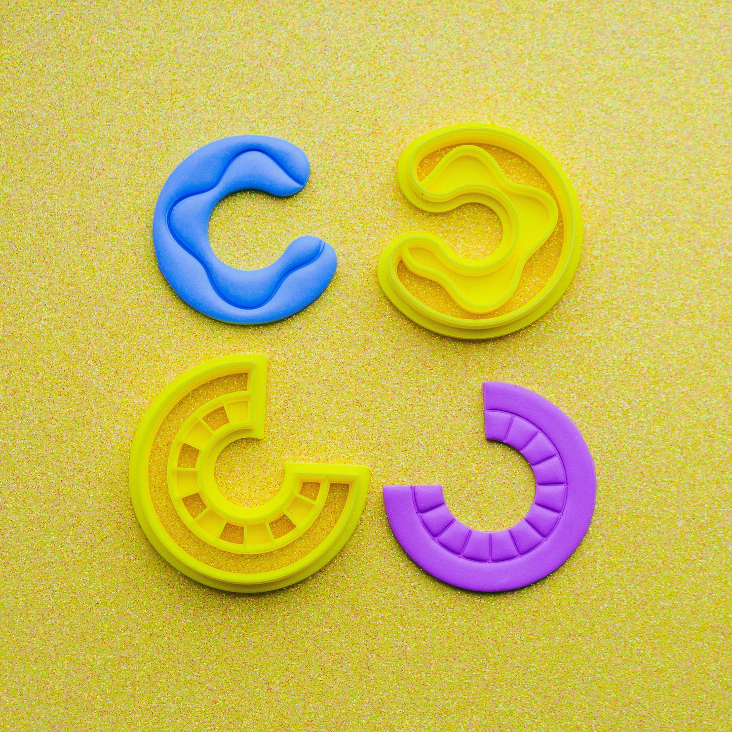 Squiggle Hoop Clay Cutter