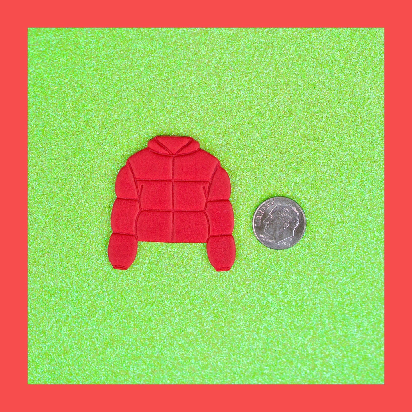 Puffy Jacket Clay Cutter