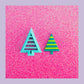 Christmas Tree Clay Cutter Set