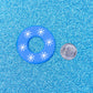 Circle Shaped Snowflake Imprinted Polymer Clay Cutter