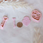 Heart Lock and Key Wedding Polymer Clay Cutter Set