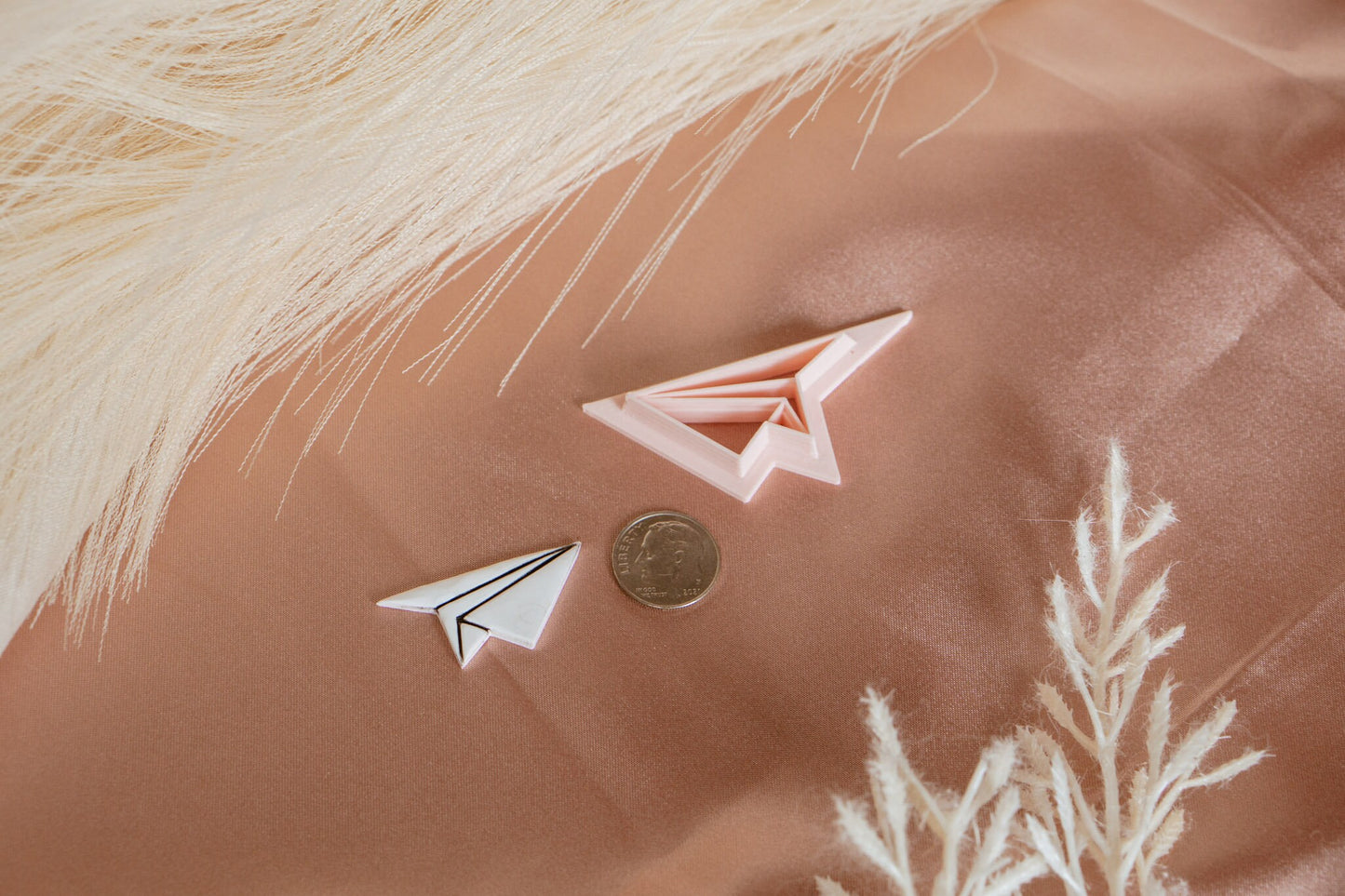 Paper Airplane Polymer Clay Cutter