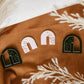 Small Climbing Leaf Arch Polymer Clay Cutter Set