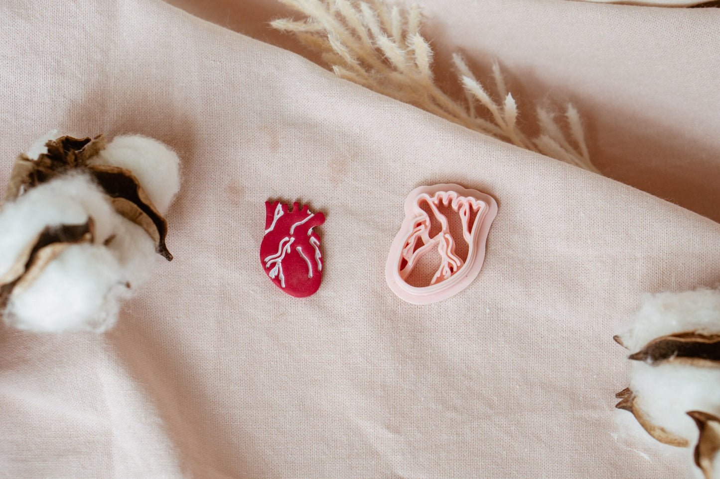 Human Heart Polymer Clay Cutter