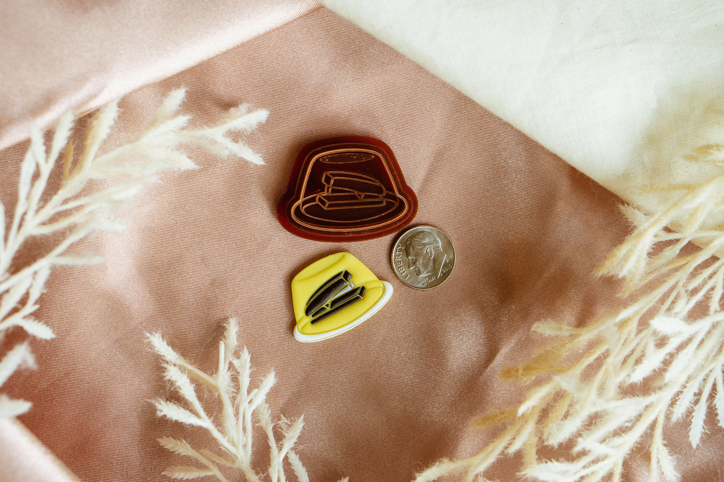 Stapler in Jello Polymer Clay Cutter