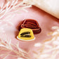 Stapler in Jello Polymer Clay Cutter