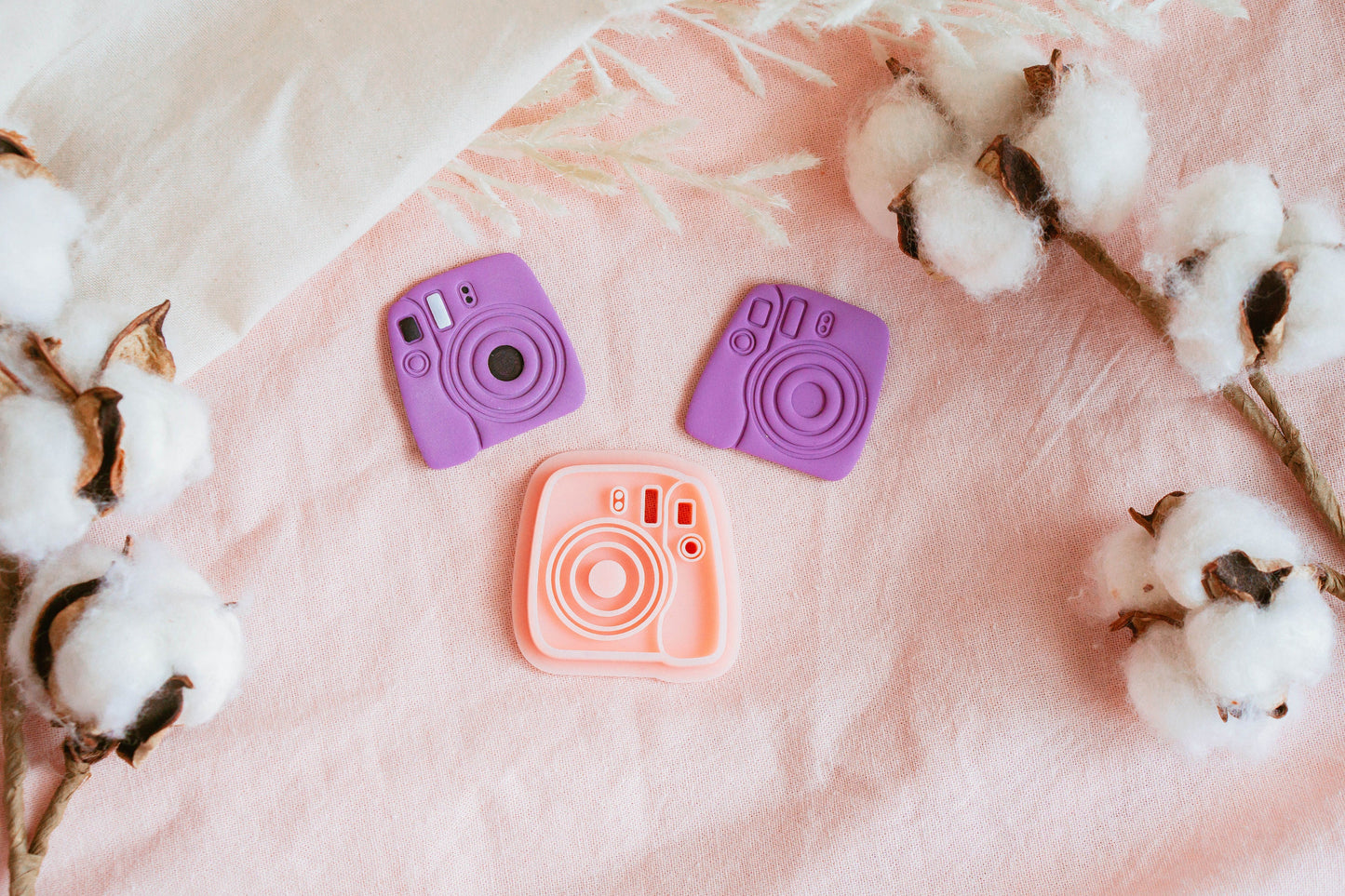 Instant Camera Polymer Clay Cutters