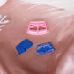 Jean Shorts Polymer Clay Cutter