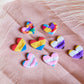 LGBTQIA+ Pride Heart Stud Polymer Clay Cutter Set