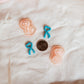 Cancer Awareness Ribbon Polymer Clay Cutter Set
