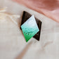 Geometric Nature Inspired Polymer Clay Cutter, Mountain Diamond Clay Cutter, IsabellaEllisStudios COLLAB Cutter, Craft Tools