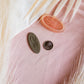 Forest Moon Oval Polymer Clay Cutter