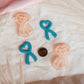 Cancer Awareness Ribbon Polymer Clay Cutter Set