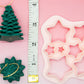 Christmas Tree Stacker Polymer Clay Cutter