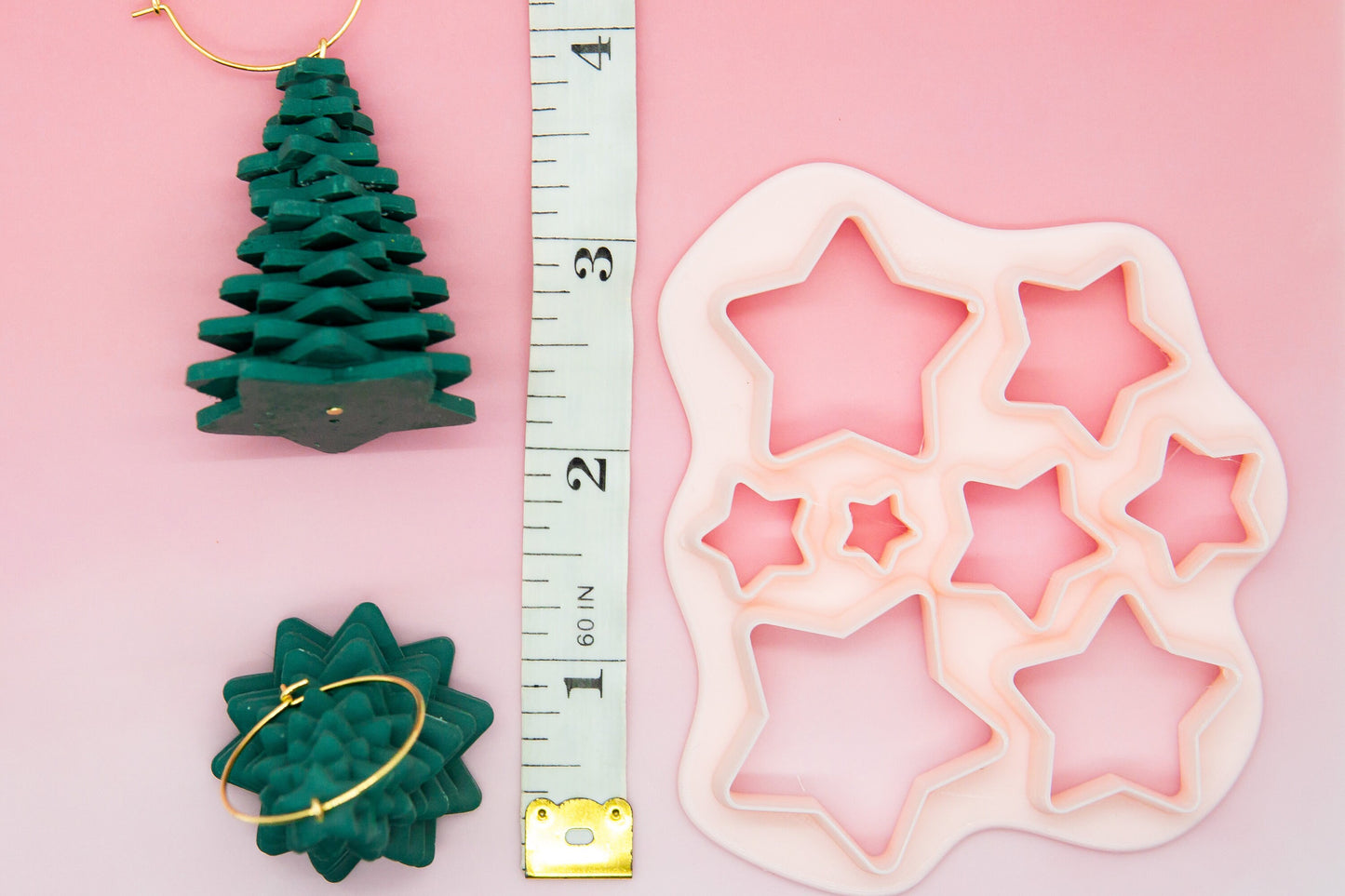 Christmas Tree Stacker Polymer Clay Cutter