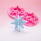 3D Snowflake Polymer Clay Cutter