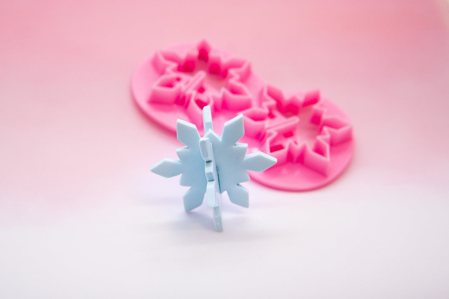 3D Snowflake Polymer Clay Cutter