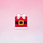 Santa Gift Box Polymer Clay Cutter