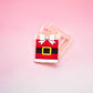 Santa Gift Box Polymer Clay Cutter