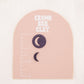 Hollow Moon Circle Polymer Clay Cutter, Nature Clay Cutter, Craft Tools