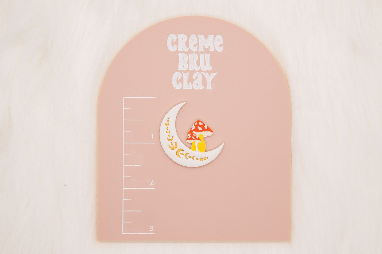 Moon Mushroom Polymer Clay Cutter, Nature Inspired Clay Cutter, Craft Tools