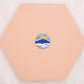 Sunset Mountain Rigid Circle Polymer Clay Cutter, Nature Clay Cutter, Craft Tools