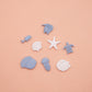 Ocean Themed Polymer Clay Micro Cutter Set, Fish Clay Cutter, Shell Clay Cutter, Jellyfish Clay Cutter, Craft Tools Set