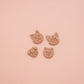 Dog Polymer Clay Micro Cutter Set, Resin Printed Craft Tool, Kawaii Dogs Polymer Clay Cutters