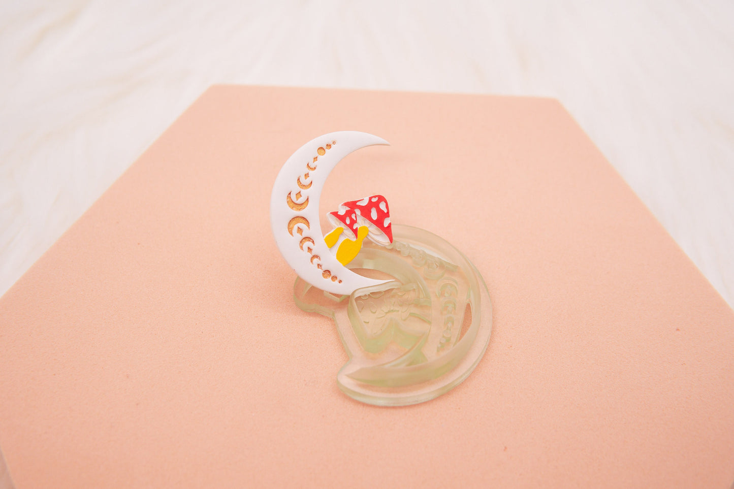 Moon Mushroom Polymer Clay Cutter, Nature Inspired Clay Cutter, Craft Tools