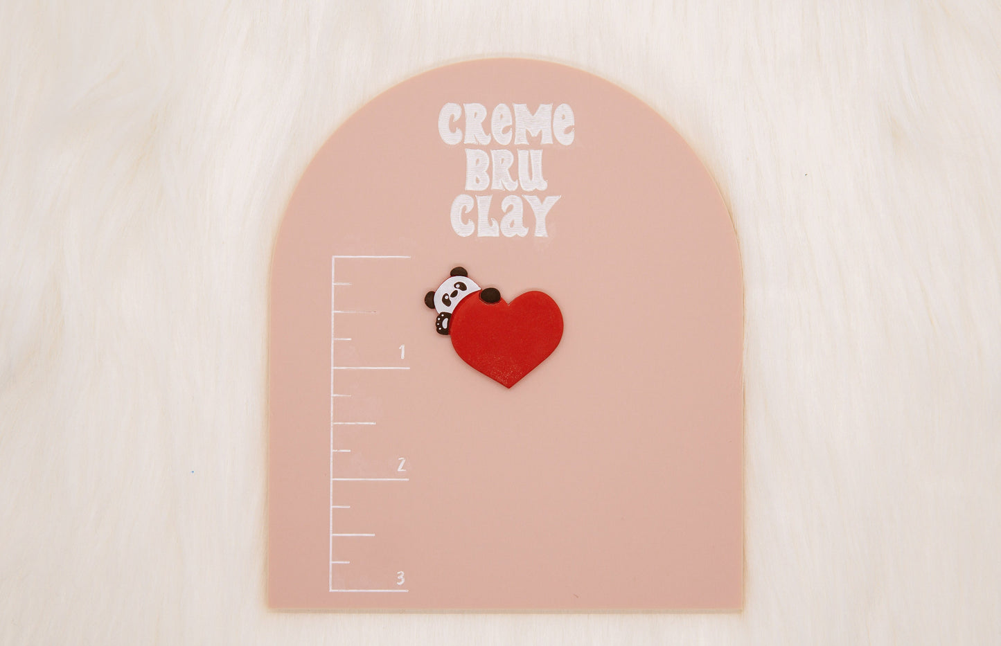 Panda Heart Polymer Clay Cutter, Cute Animal Clay Cutter, Craft Tools