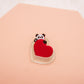 Panda Heart Polymer Clay Cutter, Cute Animal Clay Cutter, Craft Tools