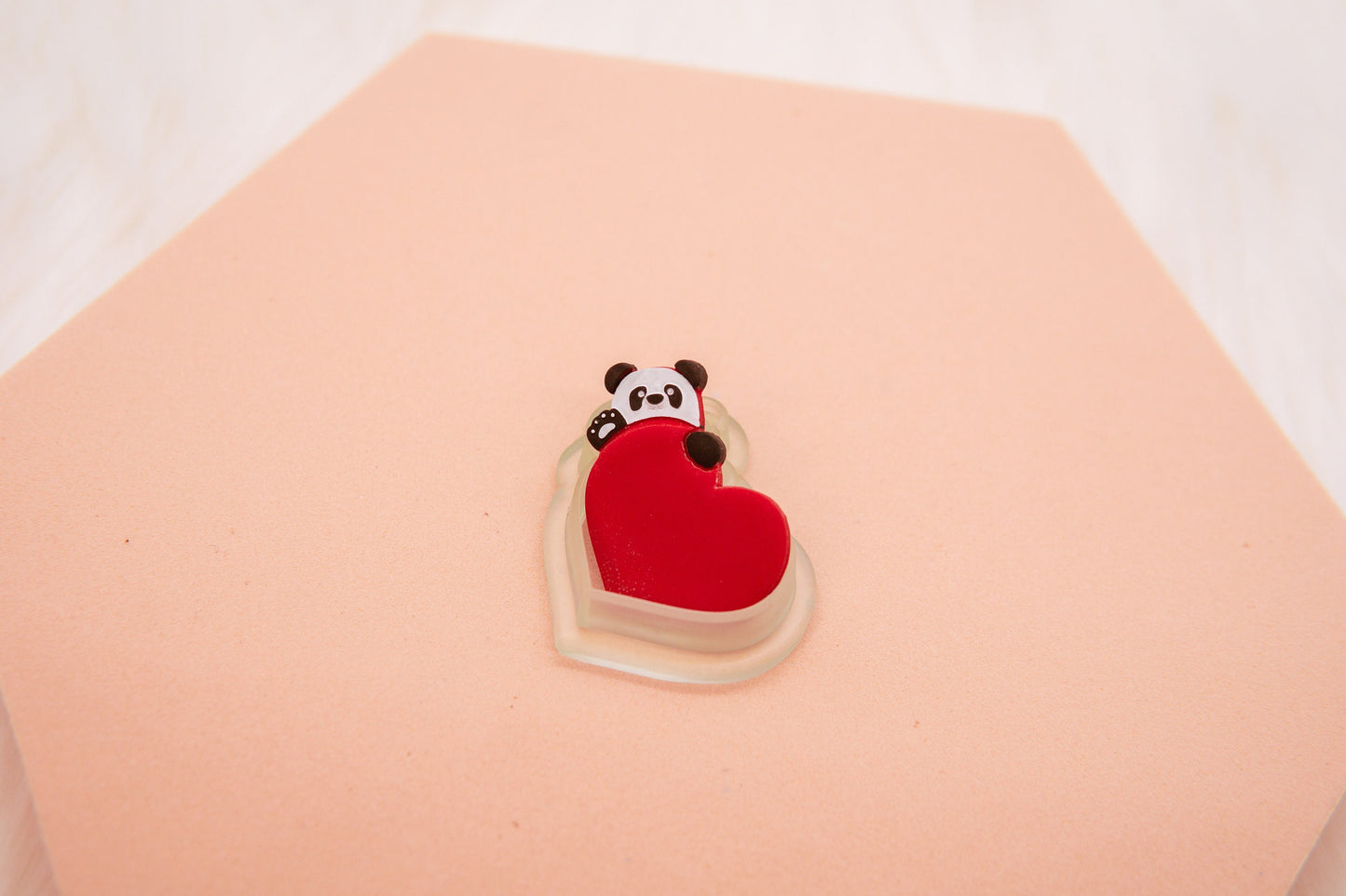 Panda Heart Polymer Clay Cutter, Cute Animal Clay Cutter, Craft Tools