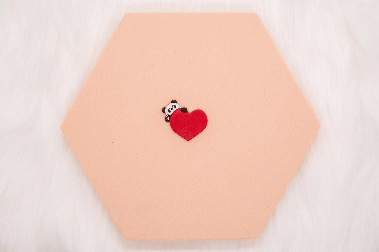 Panda Heart Polymer Clay Cutter, Cute Animal Clay Cutter, Craft Tools