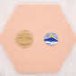 Sunset Mountain Rigid Circle Polymer Clay Cutter, Nature Clay Cutter, Craft Tools