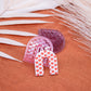Heart Pattern Arch Polymer Clay Cutter, Heart Arch Cutter, Heart Design Clay Cutter, Valentines Day Clay Cutter