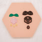 Organic Retro Floral Clay Cutter, Retro Flower Organic Clay Cutter, Polymer Clay Craft Tools Set