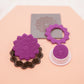 Mandala Polymer Clay Texture Sheet/Cutter Set