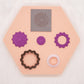 Mandala Polymer Clay Texture Sheet/Cutter Set