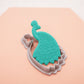 Peacock Polymer Clay Texture Sheet/Cutter Set