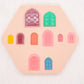 Taj Mahal Polymer Clay Cutter Set, Desi Doors Clay Cutter, Clay Craft Tool, Shop.Rangeen Collab Cutter