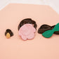 Organic Retro Floral Clay Cutter, Retro Flower Organic Clay Cutter, Polymer Clay Craft Tools Set