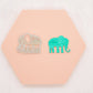 Mandala Elephant Polymer Clay Cutter, Elephant Clay Cutter, Clay Craft Tool, Shop.Rangeen Collab Cutter