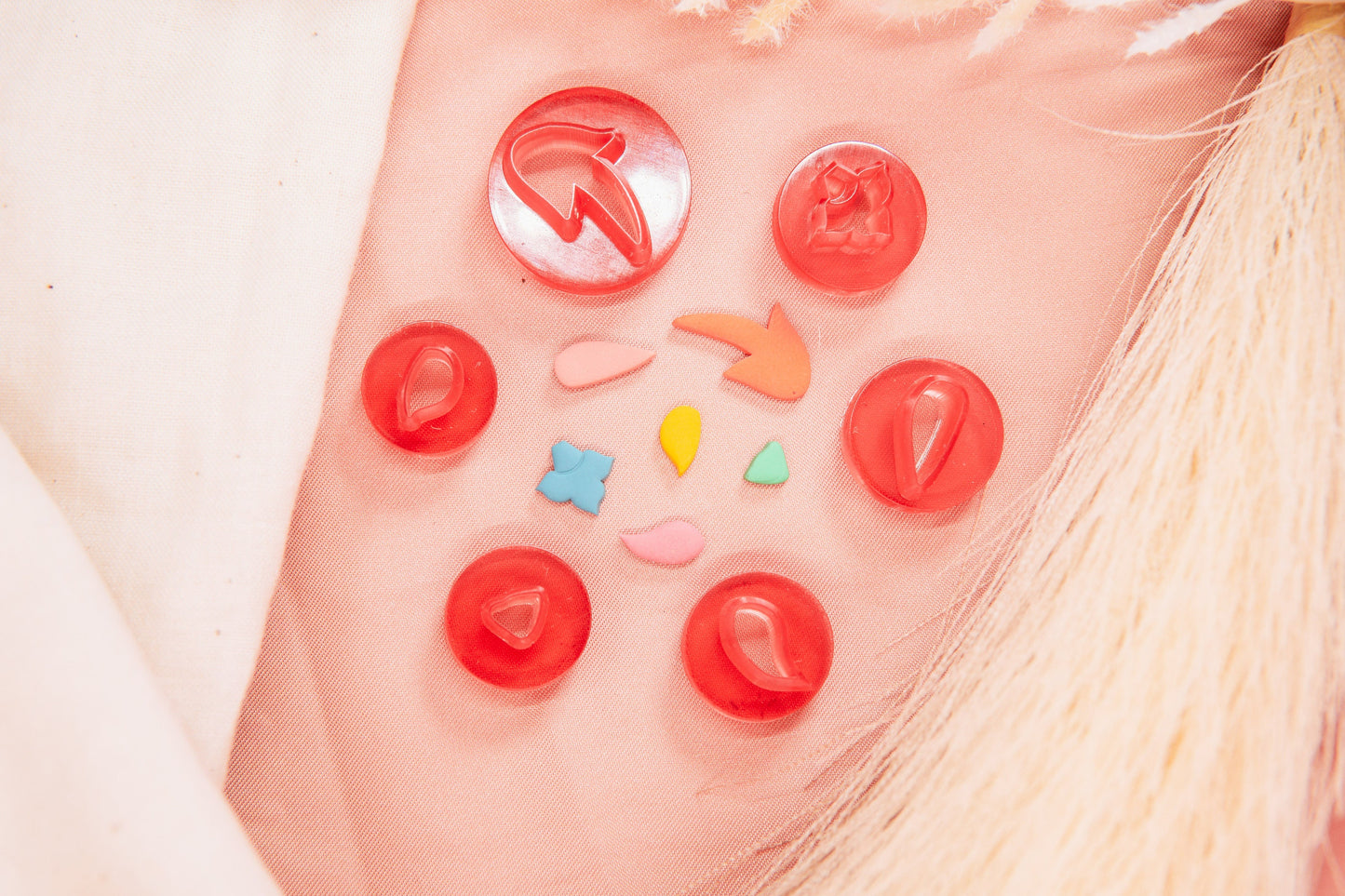 Motif Polymer Clay Micro Cutter Set, Motif Shaped Mini Clay Cutter, Clay Craft Tool, Shop.Rangeen Collab Cutter