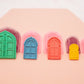 Taj Mahal Polymer Clay Cutter Set, Desi Doors Clay Cutter, Clay Craft Tool, Shop.Rangeen Collab Cutter