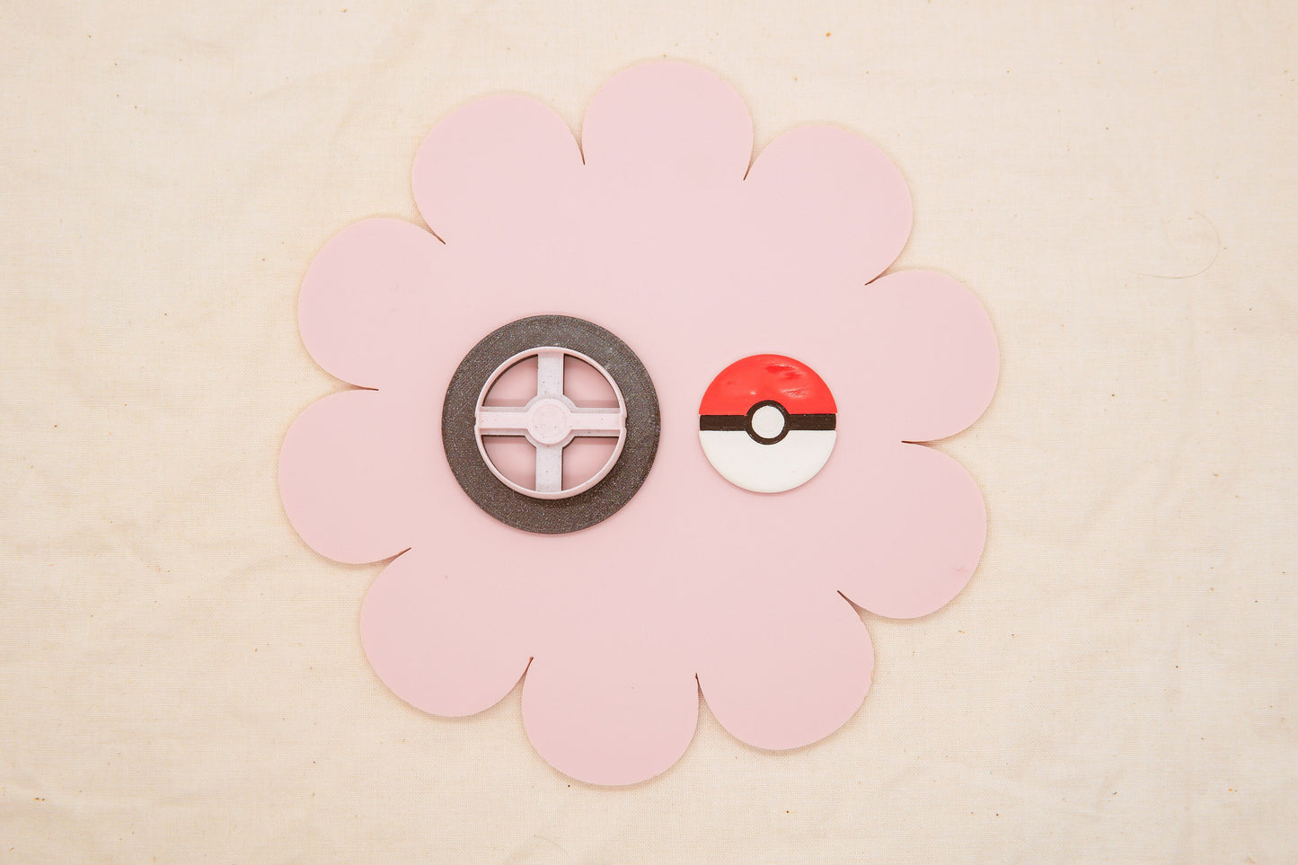 Pokeball Polymer Clay Cutter, 2000s Decade Craft Cutter, Pokemon Clay Tool