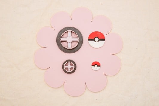 Pokeball Polymer Clay Cutter, 2000s Decade Craft Cutter, Pokemon Clay Tool