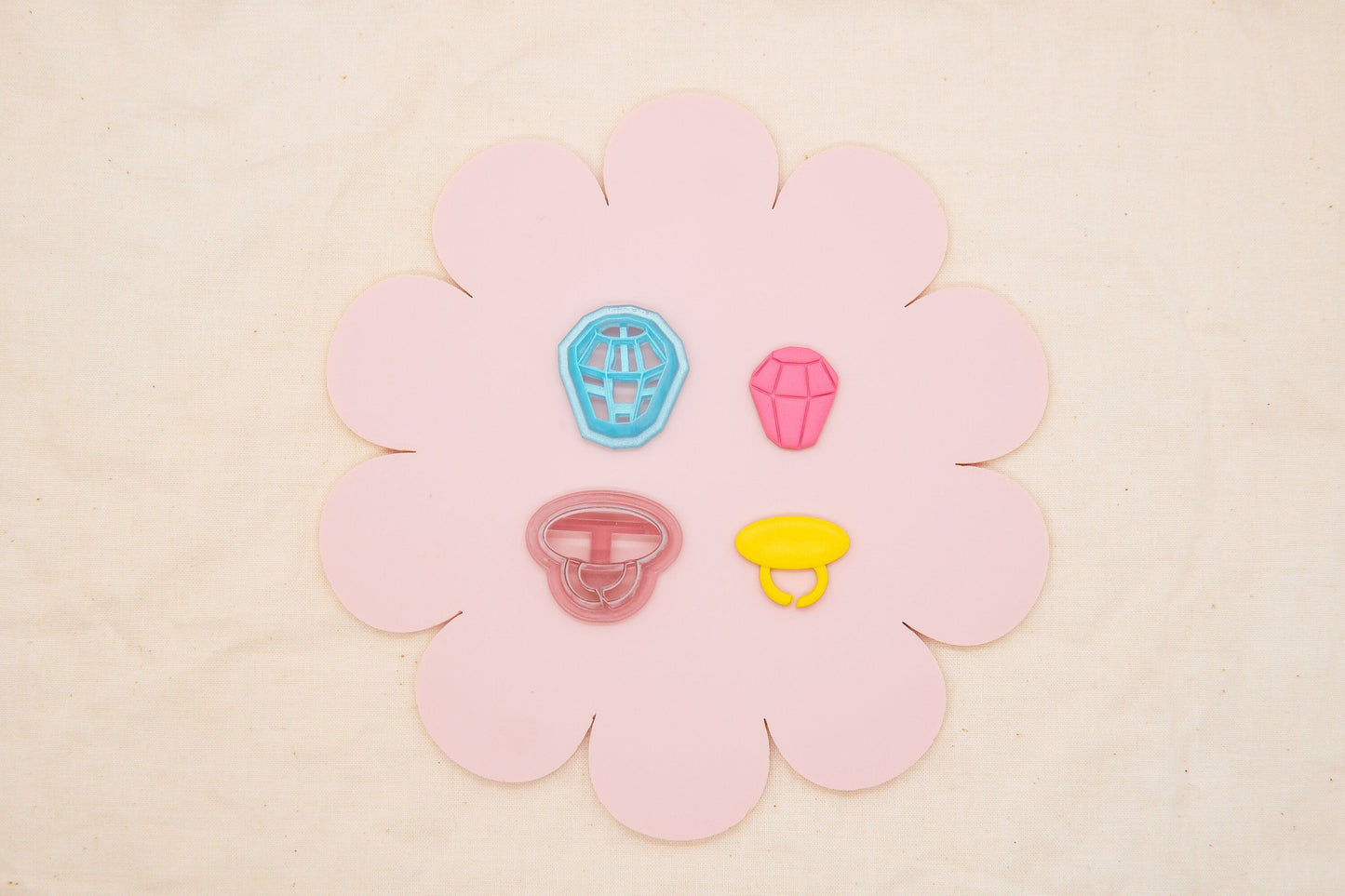 Ring Pop Polymer Clay Cutter, 1990s Decade Craft Cutter, Candy Clay Tool, CottonAndClay Collab Polymer Clay Cutter